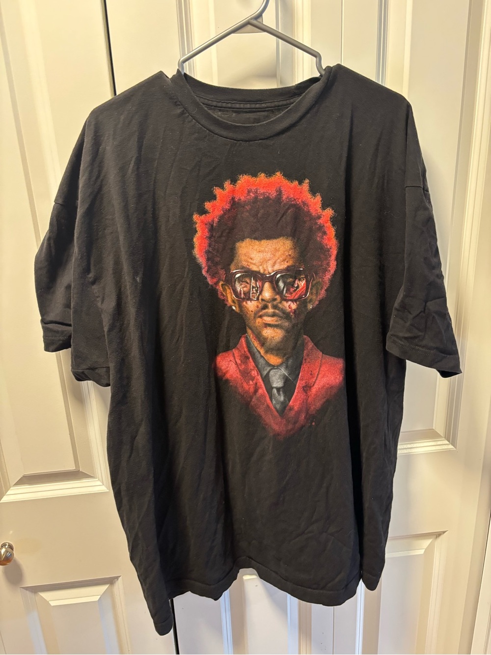 Universal Studios HHN Black Short-Sleeve Tee with Weeknd shirt 2022